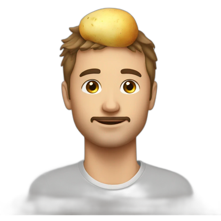 Lukas henke with potato emoji
