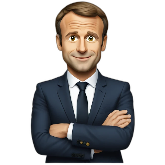 Emmanuel Macron emoji