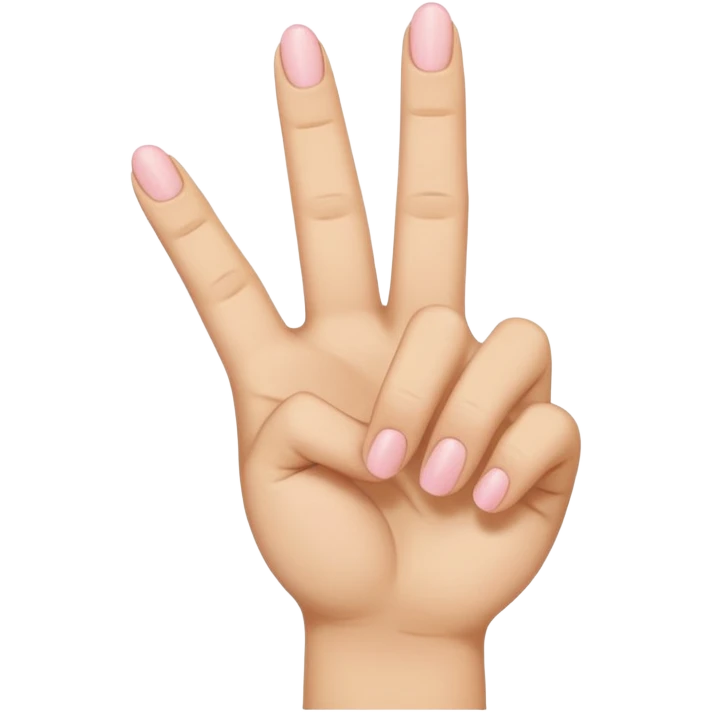 Hand with only the middle finger, the thumb, and the pinky sticking out. The ring and index fingers are down emoji