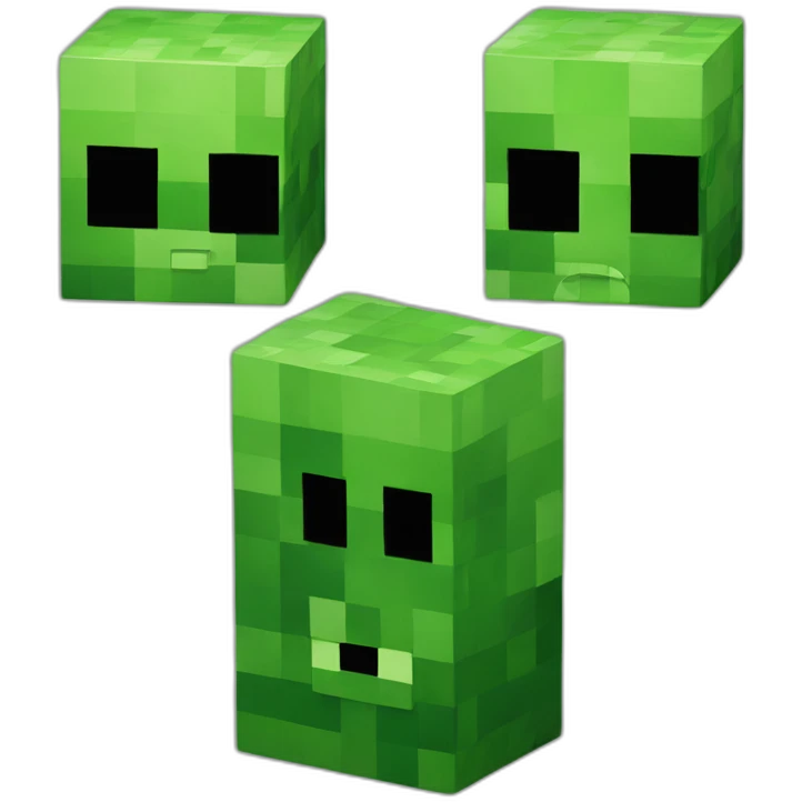 Minecraft creeper emoji