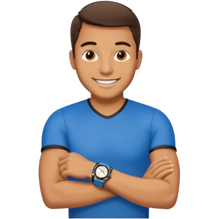 man with sport Watch emoji