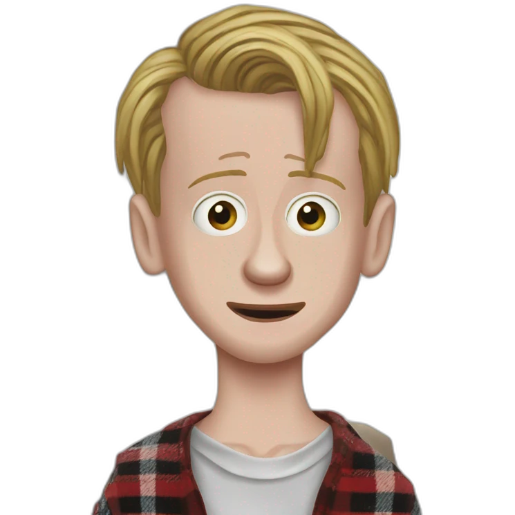Macaulay Culkin home alone emoji