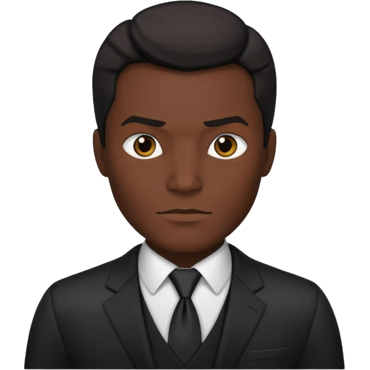 bruce wayne black suit emoji