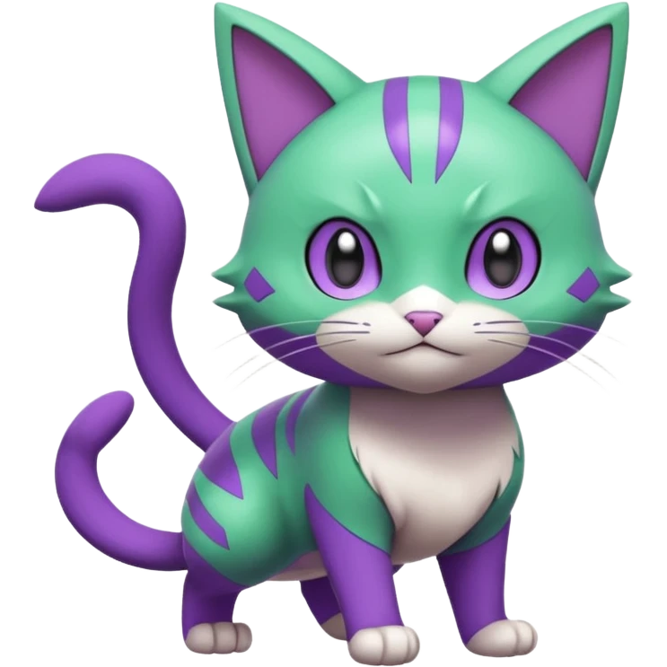 Meowscarada-Pokémon (full body) emoji