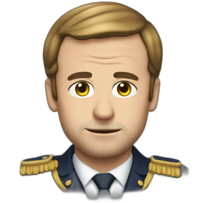 Macron qui dort emoji