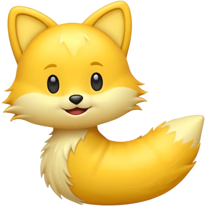 tails but inflated emoji emoji