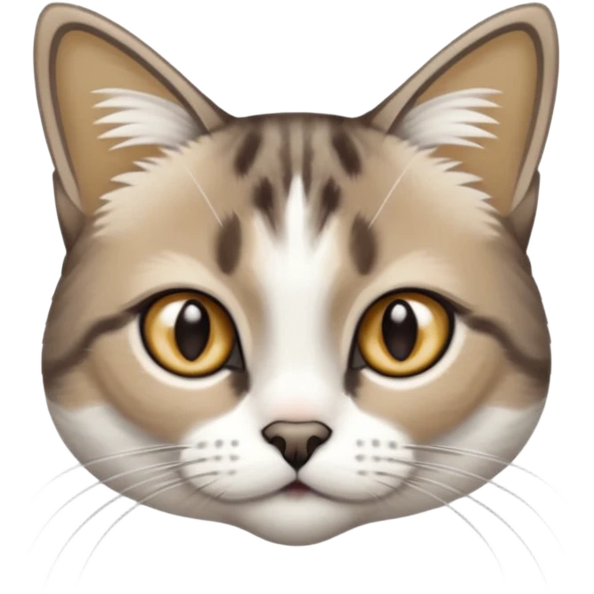 Snowshoe cat emoji