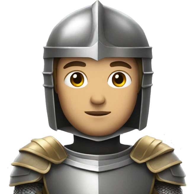 knight without helmet emoji