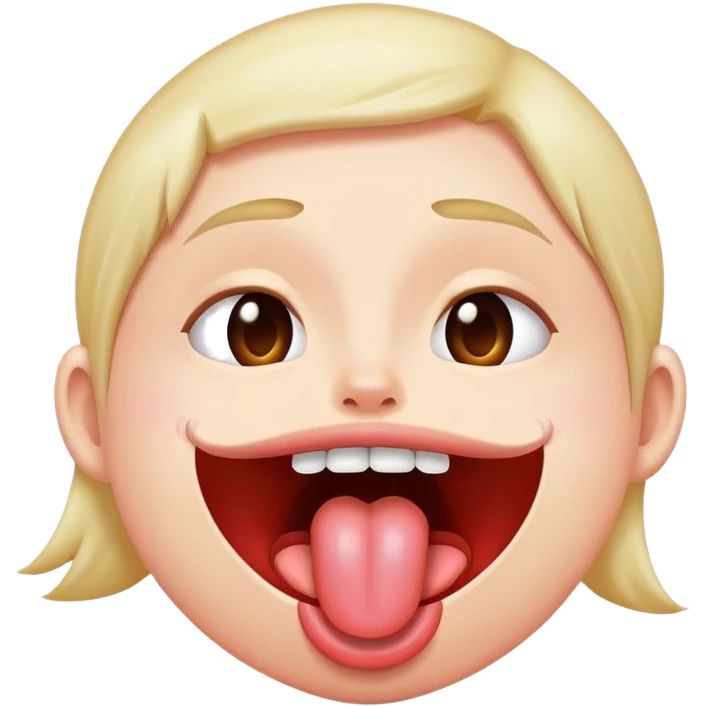 tongue out emoji