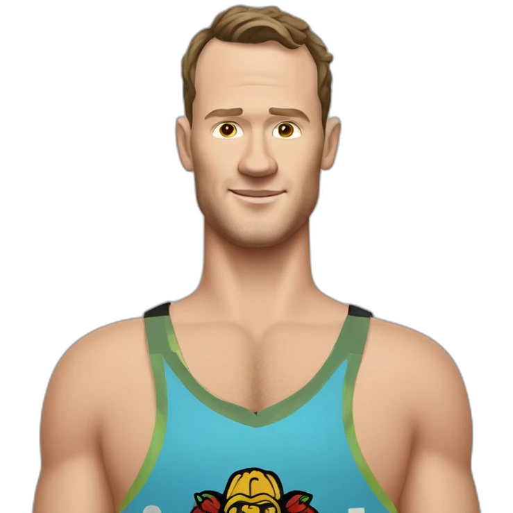 Jonathan Toews as beach bum emoji