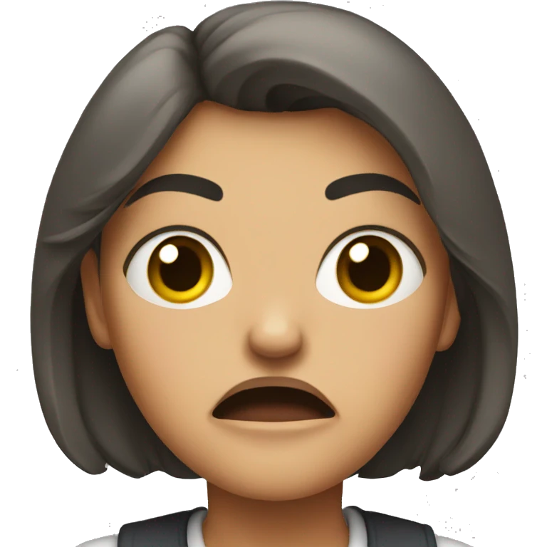 Angry woman emoji
