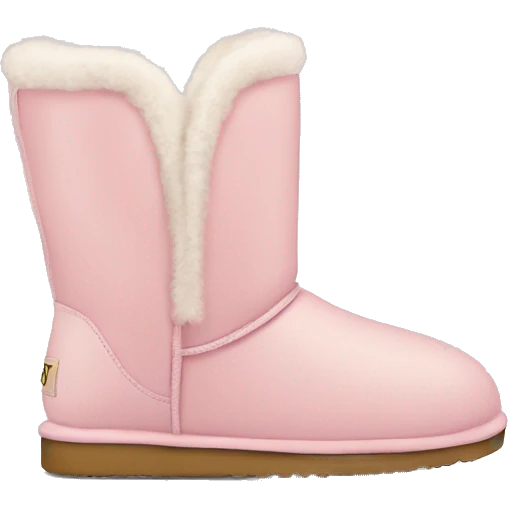 light pink uggs emoji