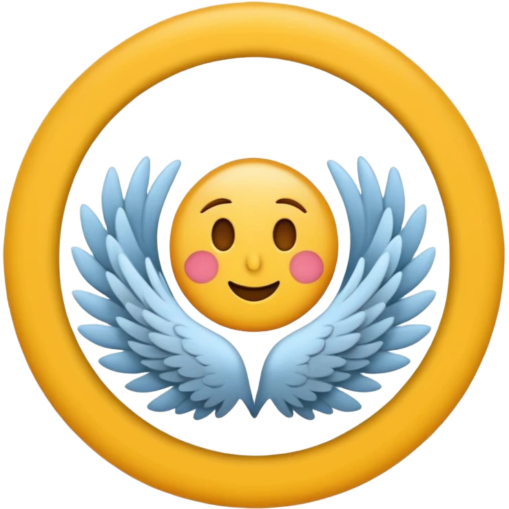 Quiero un emoji de la paz con una paloma blanca y un círculo emoji