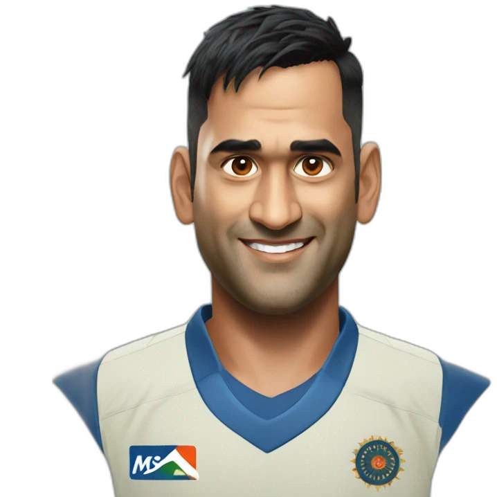 Ms Dhoni emoji