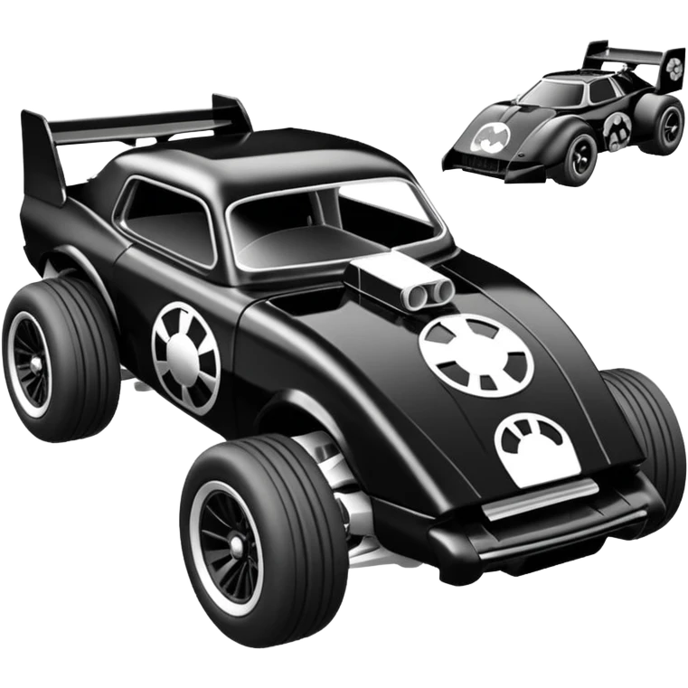 Hot wheels Hot rod Star Wars Death trooper’s race car  emoji