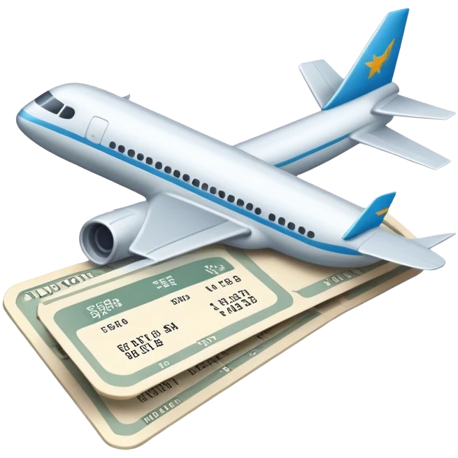 plane ticket emoji
