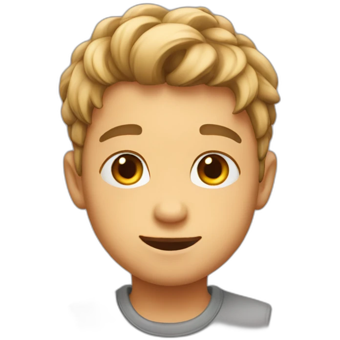 Cute boy emoji