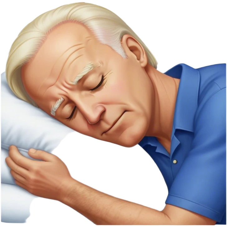 Joe Biden sleeping emoji