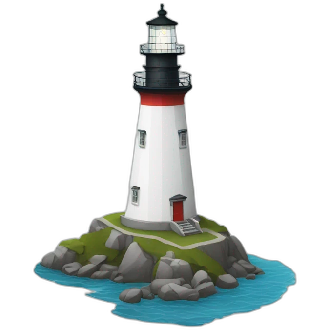 Phare on the edge  emoji