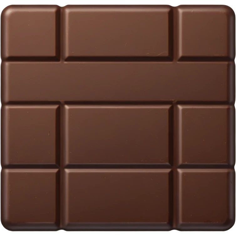 Chocolate emoji