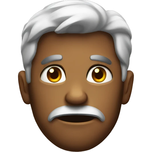 looking forward and mad emoji