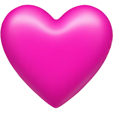 Pink heart emoji