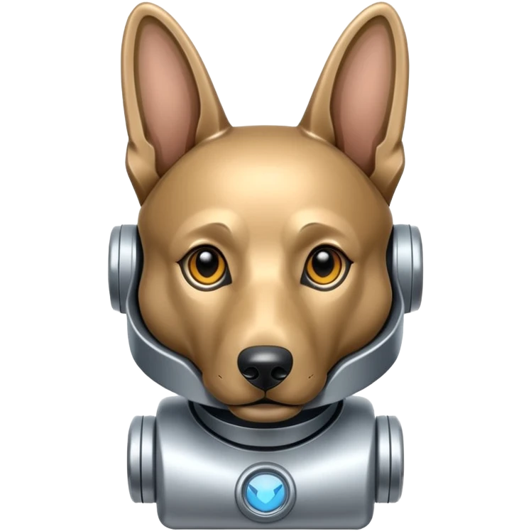 Robot  🤖 German Shepherd emoji