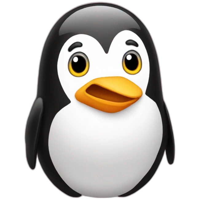 Pingouin coeur emoji