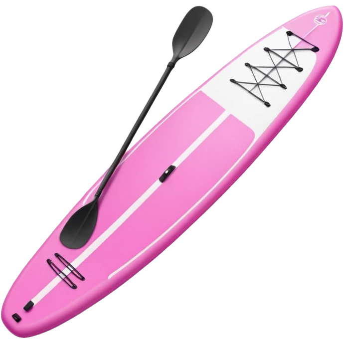 Pink paddle board emoji