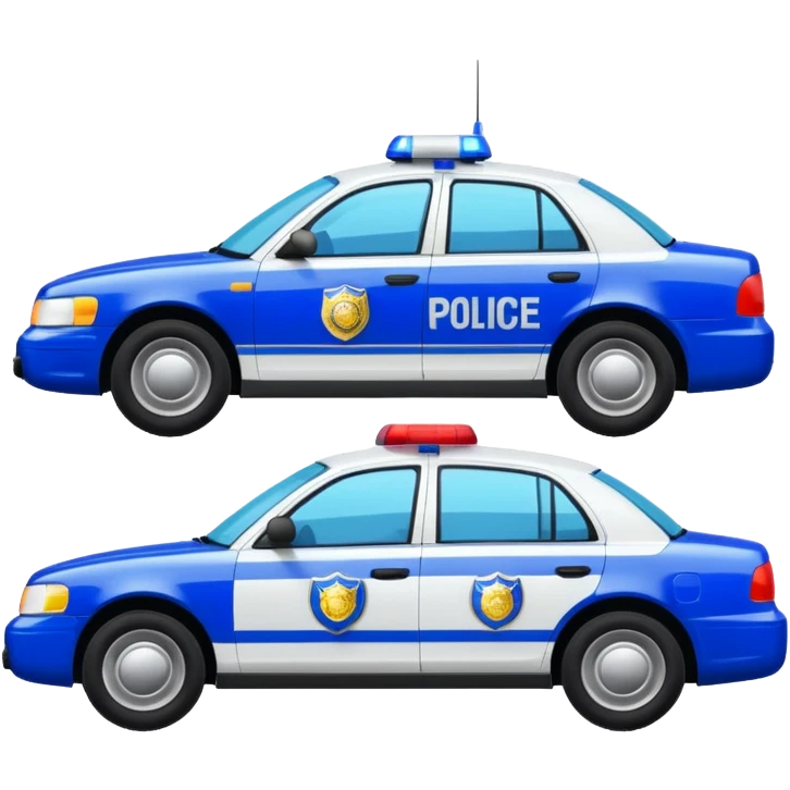 police car emoji