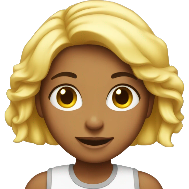 Healthy girl emoji
