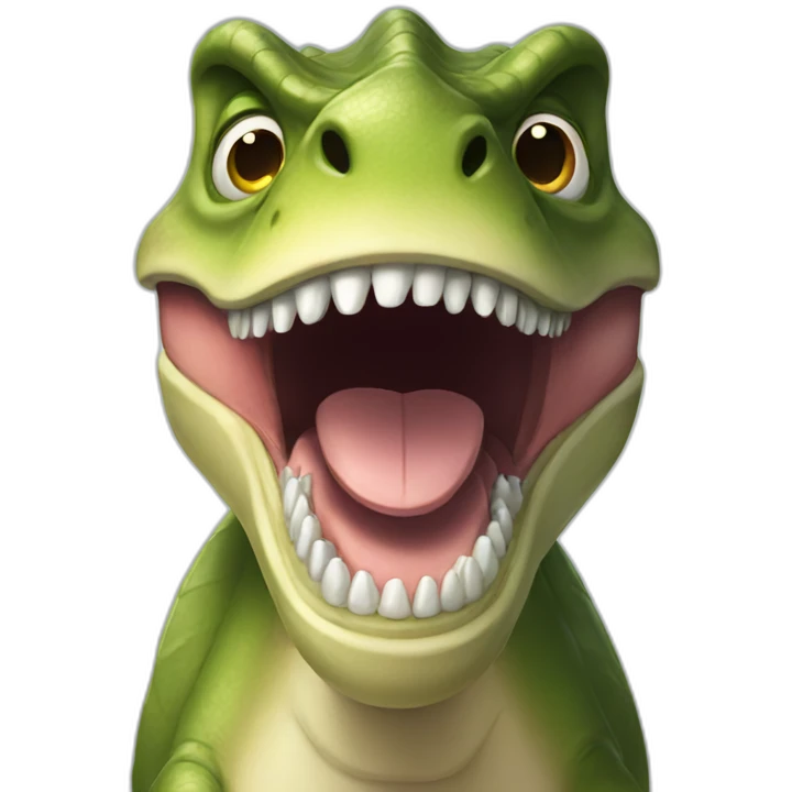big tooth dino emoji