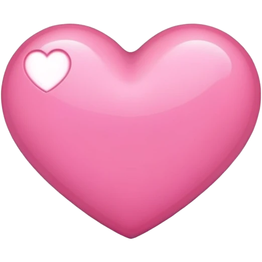 Pink ,cute,hearth emoji