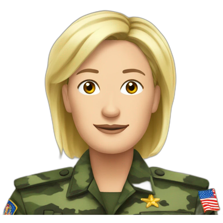 Marine le pen black emoji