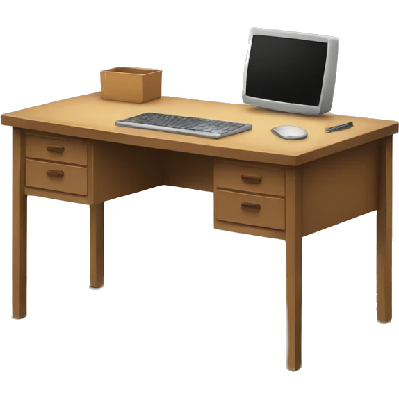 Desk emoji