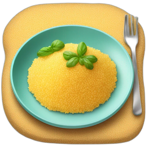 Meal of couscous emoji