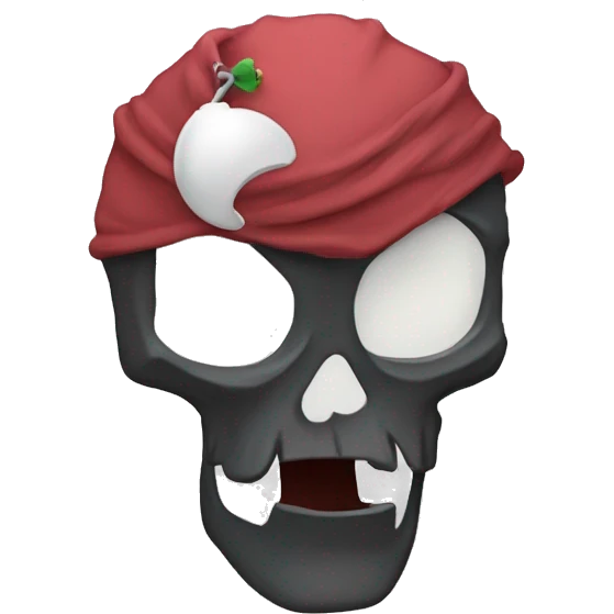 Craneo enamorado emoji