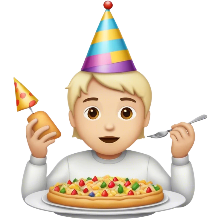 Pigging out on food emoji