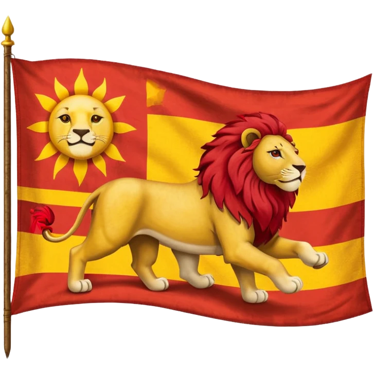 پرچم شیروخورشید emoji