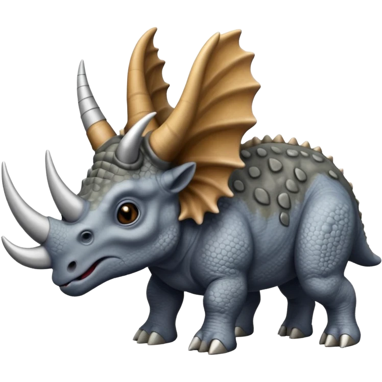 Triceratops emoji