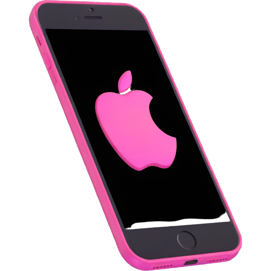 pink gothic iPhone emoji