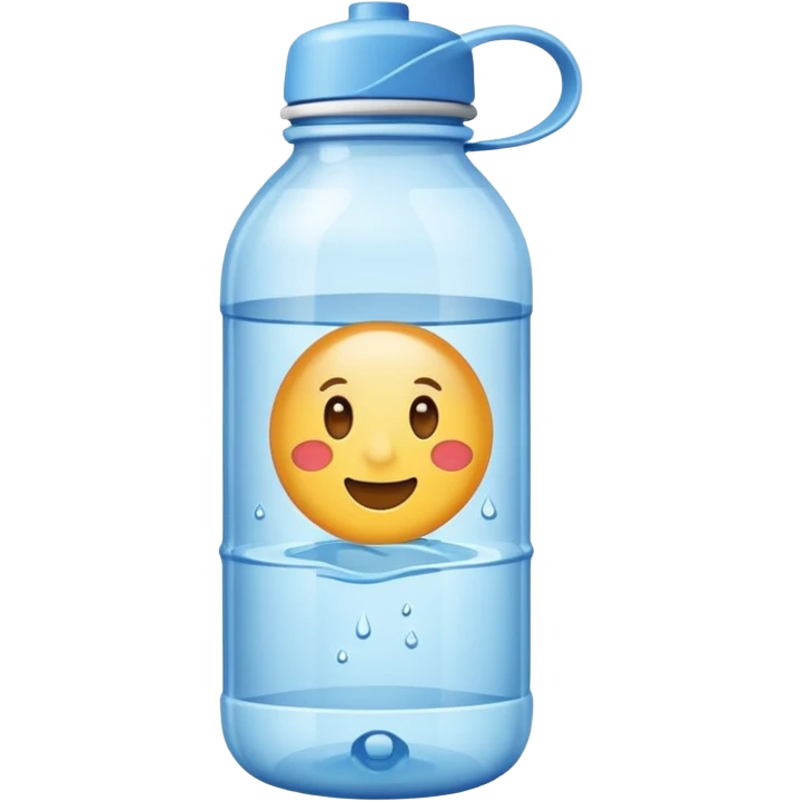 Water bottle emoji