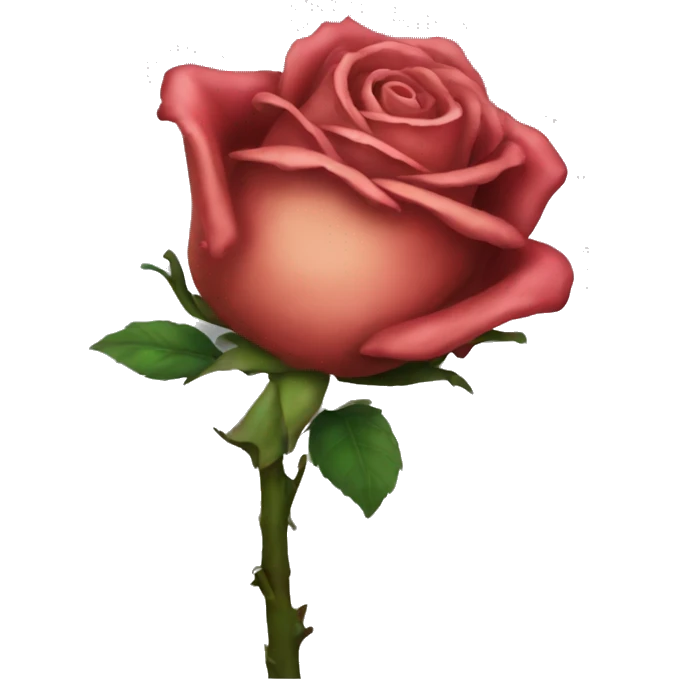 rotten rose emoji