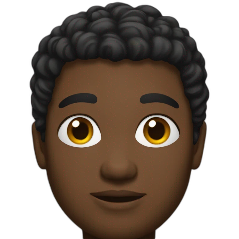 Black person emoji