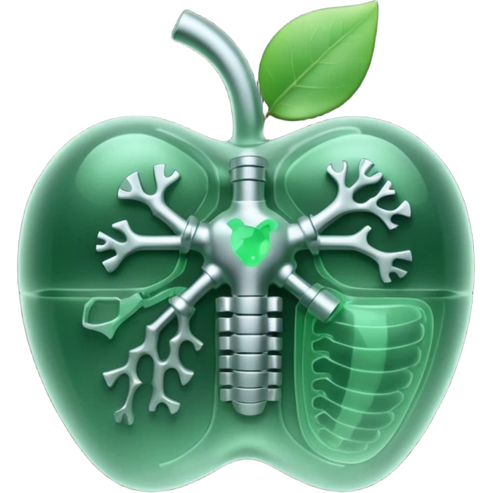 3D render of Swallowed Keys, X-Ray imaging aesthetic, translucent materials showing internal structure, stomach shape in greenish night-vision style with keys inside, medical scan style, Apple emoji style, isolated on white background --v 6.0. emoji