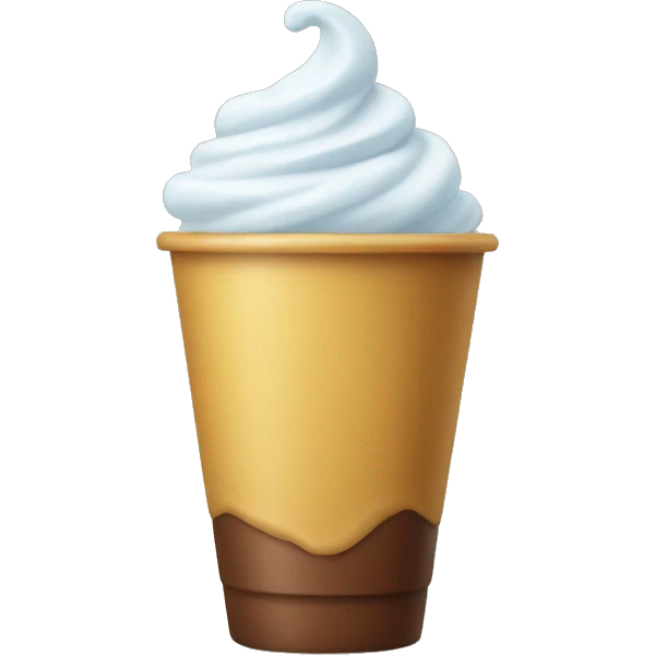 Shaking cup emoji