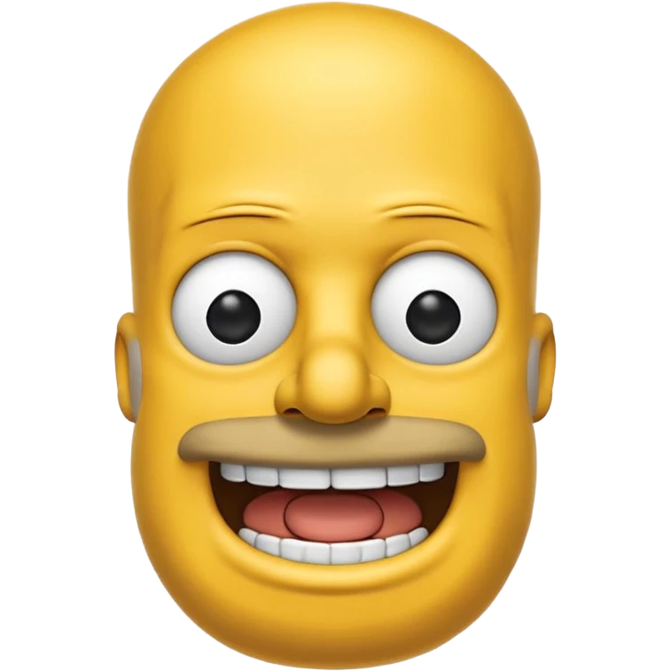 Emoji homer simpson emoji