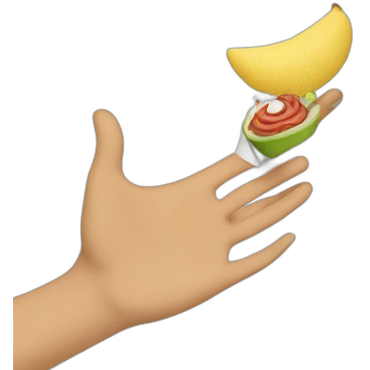 chica con abanico en la mano emoji