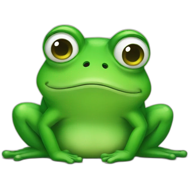 sad frog emoji