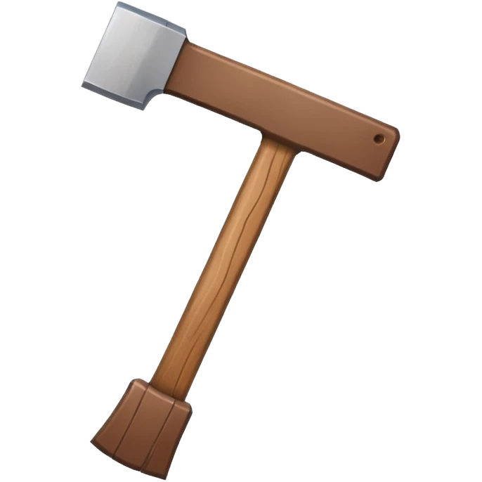 AXE FROM THE MINECRAFT GAME emoji